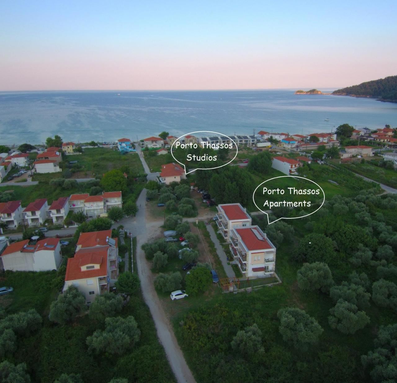 Porto Thassos Apartments & Studios Skala Potamia  Extérieur photo